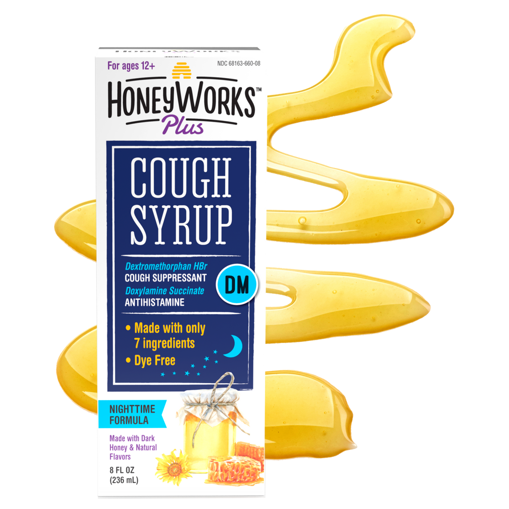 Honeyworks™ Plus Cough Syrup Night Time