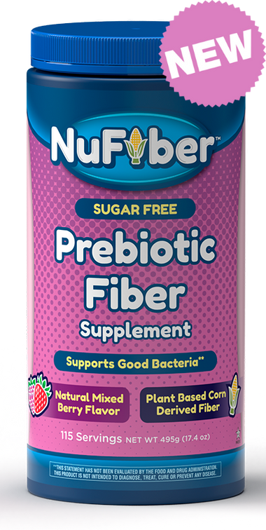 NuFibre Prebiotic Fibre Berry Flavor 125 doses