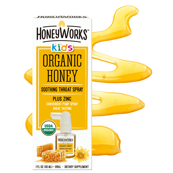 Kids Honeyworks™ Soothing Throat Spray - Lifelab Health LLC